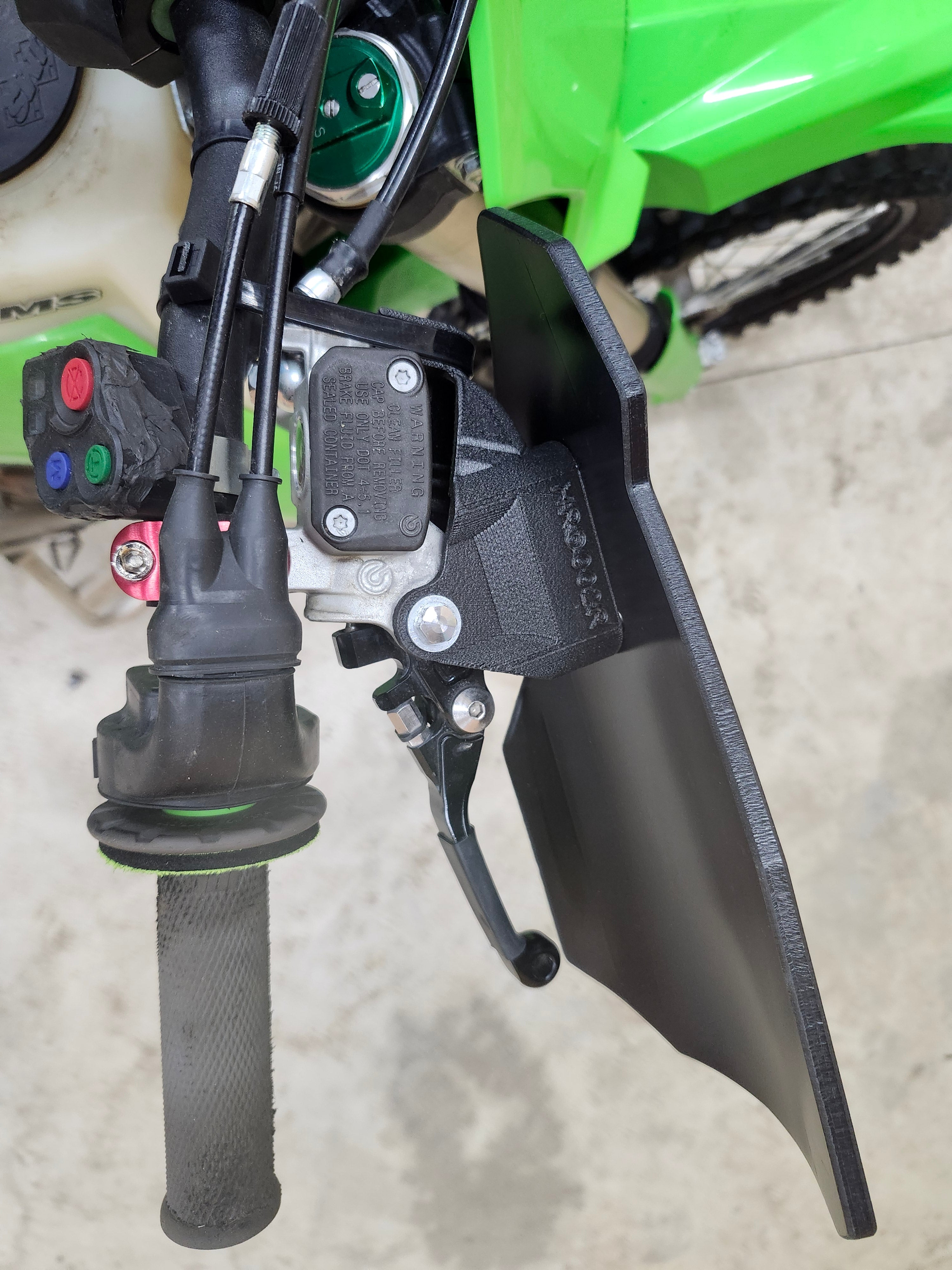 Brembo v2 BRAKE Perch Mount for SXS Hand Shields (Regular, or MX) - HRD02R